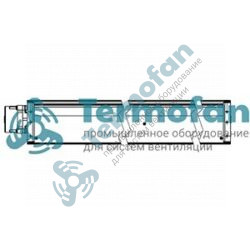 LWR 40-300-2 L AL LW375 вентилятор тангенциальный Longwell