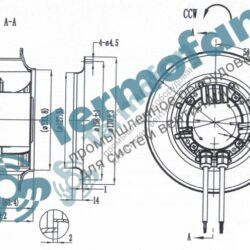 PMDWF59L20-B190X62 Вентилятор центробежный MaEr Fan Motor
